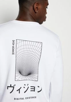 Jack & Jones JCOONO CREW NECK UNISEX - Sweatshirt - White -Jack & Jones Shop a4cf24f7bb234a8790814b5f97ab7c8f