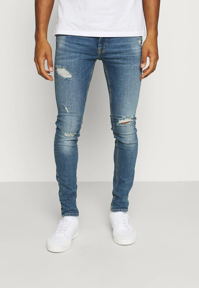 Jack & Jones JJILIAM JJORIGINAL - Jeans Skinny Fit - Blue Denim 1 Jack & Jones JJILIAM JJORIGINAL - Jeans Skinny Fit - Blue Denim