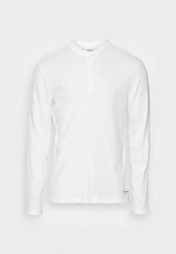 Jack & Jones JACHENLEYRIB - Pyjama Top - White