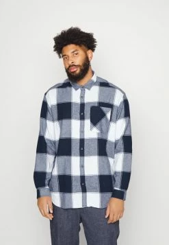 Jack & Jones JOROWEN CHECK COMFORT SHIRT - Shirt - Bright White