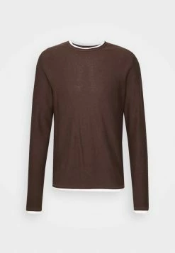 Jack & Jones JORTWINN CREW NECK - Jumper - Seal Brown 10 Jack & Jones JORTWINN CREW NECK - Jumper - Seal Brown -Jack & Jones Shop a5fc5b7475ff4b86bb88953fd22706c0