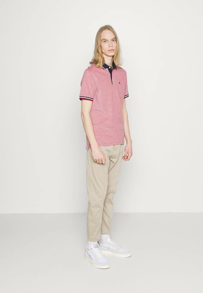 Jack & Jones JJEPAULOS 2 PACK - Polo Shirt - Rio Red 1 Jack & Jones JJEPAULOS 2 PACK - Polo Shirt - Rio Red