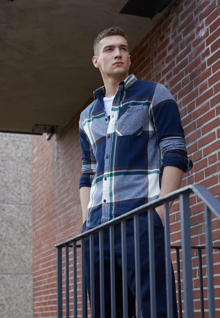 Jack & Jones JOROWEN FAST SHIRT - Shirt - Navy Blazer 1 Jack & Jones JOROWEN FAST SHIRT - Shirt - Navy Blazer