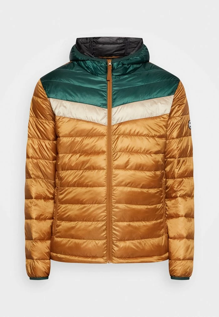 Jack & Jones JJMICK PUFFER HOOD - Light Jacket - Light Brown 5 Jack & Jones JJMICK PUFFER HOOD - Light Jacket - Light Brown - Image 5