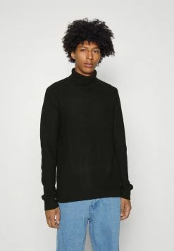 Jack & Jones JORDAMIAN ROLL NECK - Jumper - Black