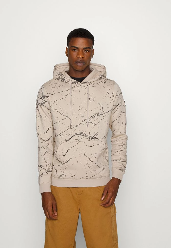 Jack & Jones JCOHUNTER HOOD - Sweatshirt - Moonbeam 1 Jack & Jones JCOHUNTER HOOD - Sweatshirt - Moonbeam