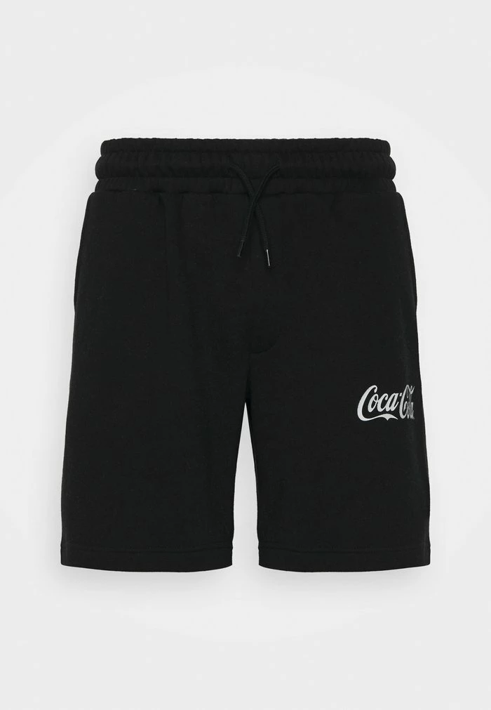 Jack & Jones JPSTCOCACOLA UNISEX - Shorts - Black 1 Jack & Jones JPSTCOCACOLA UNISEX - Shorts - Black