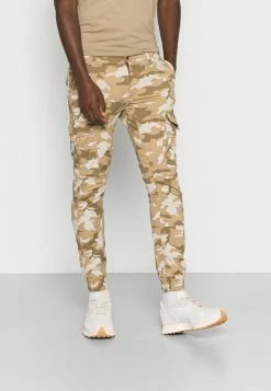 Jack & Jones JJIPAUL JJFLAKE - Cargo Trousers - Sand
