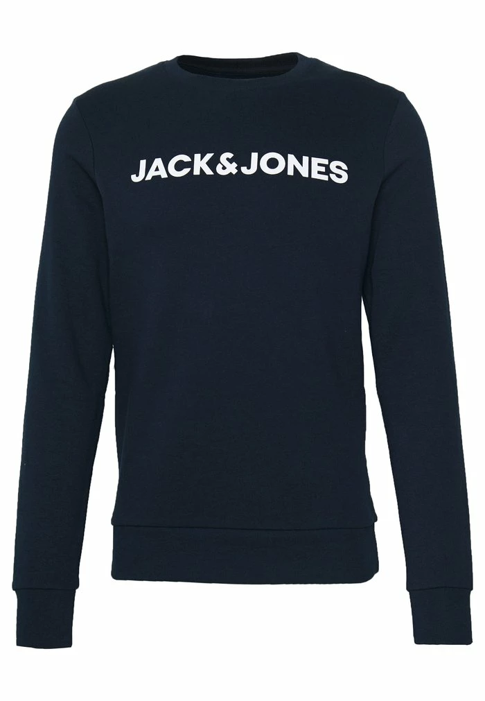 Jack & Jones JACLOUNGE ONECK - Sweatshirt - Navy Blazer 5 Jack & Jones JACLOUNGE ONECK - Sweatshirt - Navy Blazer - Image 5