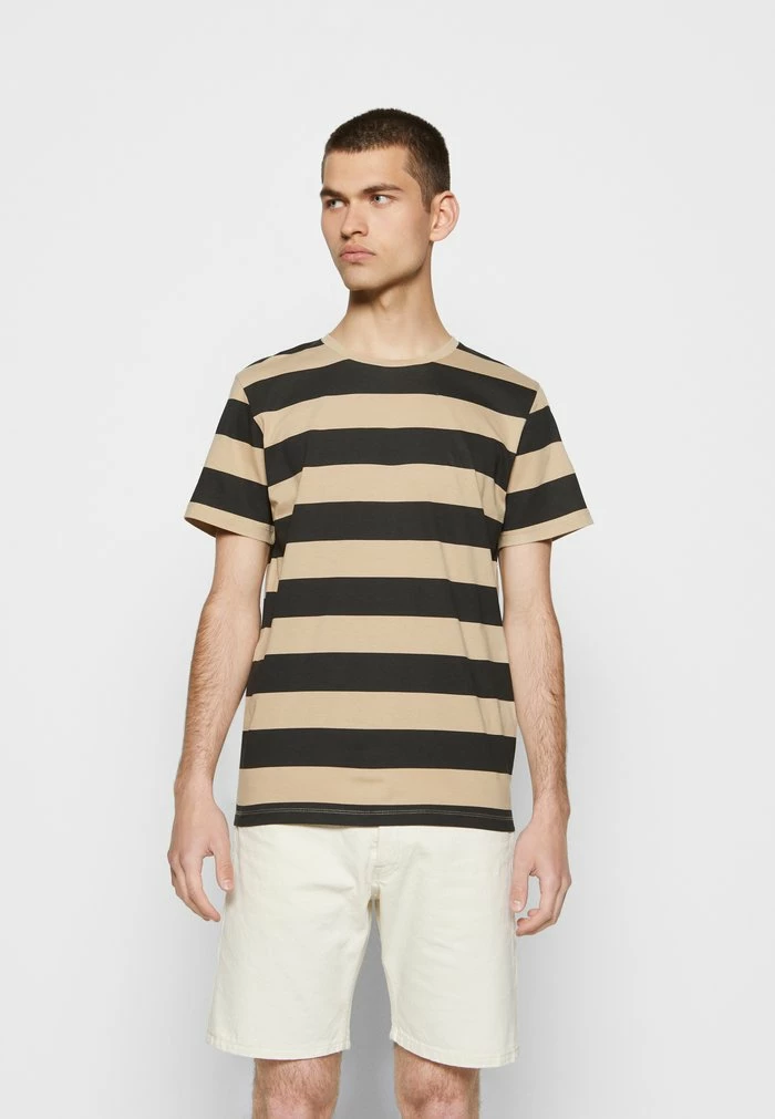 Jack & Jones JJNOA TEE CREW NECK - Print T-shirt - Crockery/black 3 Jack & Jones JJNOA TEE CREW NECK - Print T-shirt - Crockery/black - Image 3