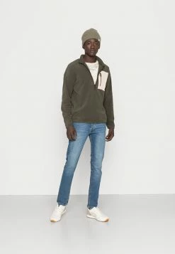 Alternative view of Jack & Jones JCOBANG HALF ZIP - Fleece Jumper - Forest Night