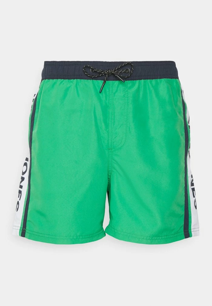Jack & Jones JJICRETE SWIM TAPE - Swimming Shorts - Jelly Bean 1 Jack & Jones JJICRETE SWIM TAPE - Swimming Shorts - Jelly Bean