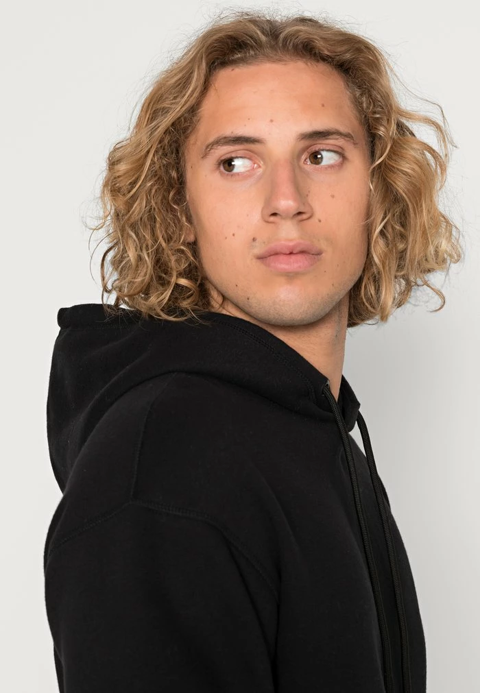 Jack & Jones JCOCLASSIC WAFFLE UNISEX - Hoodie - Black 5 Jack & Jones JCOCLASSIC WAFFLE UNISEX - Hoodie - Black - Image 5