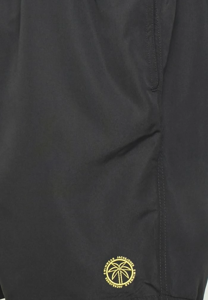Jack & Jones JJICRETE SWIM SOLID - Swimming Shorts - Black 3 Jack & Jones JJICRETE SWIM SOLID - Swimming Shorts - Black - Image 3