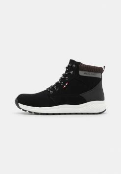 Jack & Jones JFWMANTON BOOT - Lace-up Ankle Boots - Anthracite