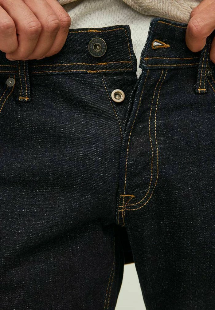 Jack & Jones Slim Fit Jeans - Blue Denim 4 Jack & Jones Slim Fit Jeans - Blue Denim - Image 4