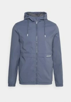 Jack & Jones JJBARTON LIGHT JACKET HOOD - Summer Jacket - Grisaille