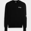 Jack & Jones JCONASA CREW NECK UNISEX - Sweatshirt - Black