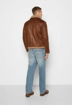 Jack & Jones JJEAGLE JACKET - Faux Leather Jacket - Almond 10 Jack & Jones JJEAGLE JACKET - Faux Leather Jacket - Almond -Jack & Jones Shop aad7814047954a87a9f7a623c6391148