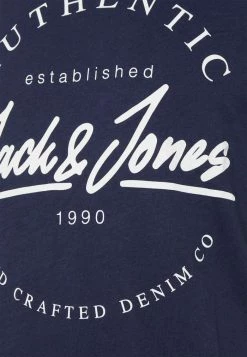 Jack & Jones JJDUSTY TEE - Print T-shirt - Navy Blazer -Jack & Jones Shop ac1f35399f5442b2b235a504f6120dbb