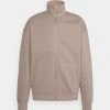 Jack & Jones JORBRINK ZIP HIGH NECK - Zip-up Sweatshirt - Fungi