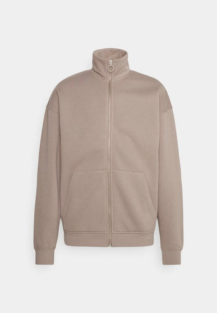 Jack & Jones JORBRINK ZIP HIGH NECK - Zip-up Sweatshirt - Fungi 1 Jack & Jones JORBRINK ZIP HIGH NECK - Zip-up Sweatshirt - Fungi