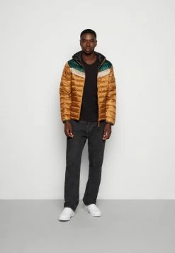 Alternative view of Jack & Jones JJMICK PUFFER HOOD - Light Jacket - Light Brown