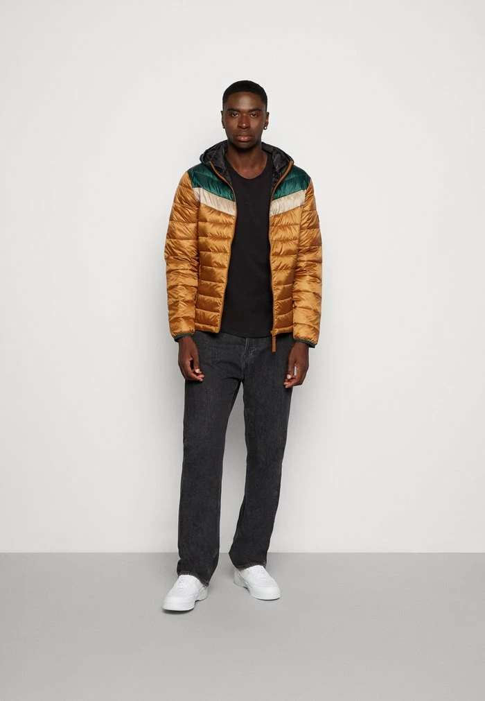 Jack & Jones JJMICK PUFFER HOOD - Light Jacket - Light Brown 2 Jack & Jones JJMICK PUFFER HOOD - Light Jacket - Light Brown - Image 2