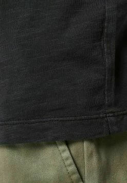 Jack & Jones JJESPLIT NECK TEE - Basic T-shirt - Black -Jack & Jones Shop ad6249b5238747148e4a4ef14a9fcf63