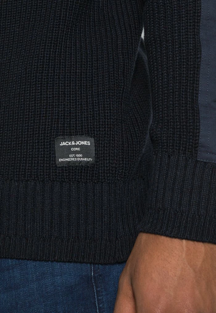 Jack & Jones JCOBRYAN CREW NECK - Jumper - Navy 5 Jack & Jones JCOBRYAN CREW NECK - Jumper - Navy - Image 5