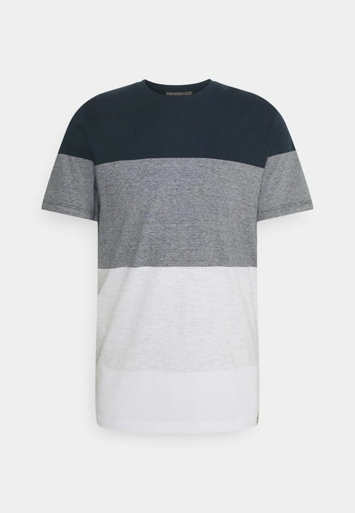 Jack & Jones JORLAGUNA STRIPE TEE CREW NECK - Print T-shirt - Navy Blazer 1 Jack & Jones JORLAGUNA STRIPE TEE CREW NECK - Print T-shirt - Navy Blazer