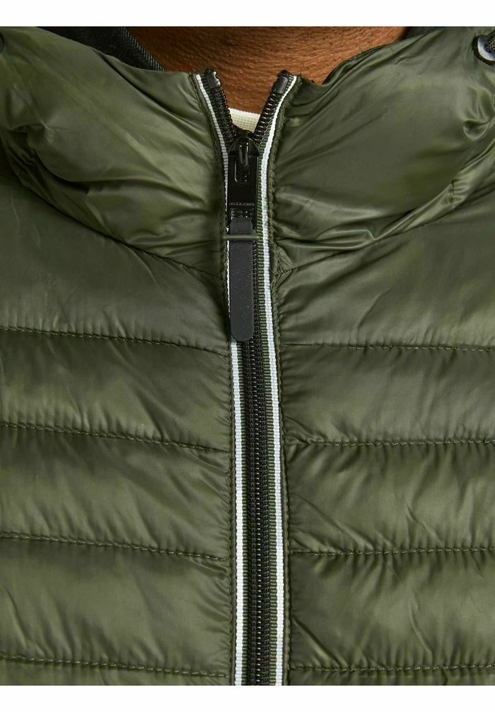 Jack & Jones JJEACE PUFFER HOOD - Light Jacket - Forest Night 5 Jack & Jones JJEACE PUFFER HOOD - Light Jacket - Forest Night - Image 5