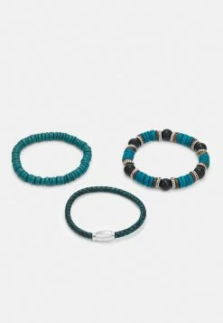 Jack & Jones JACTHOMAS BRACELET SET - Bracelet - Olive Night