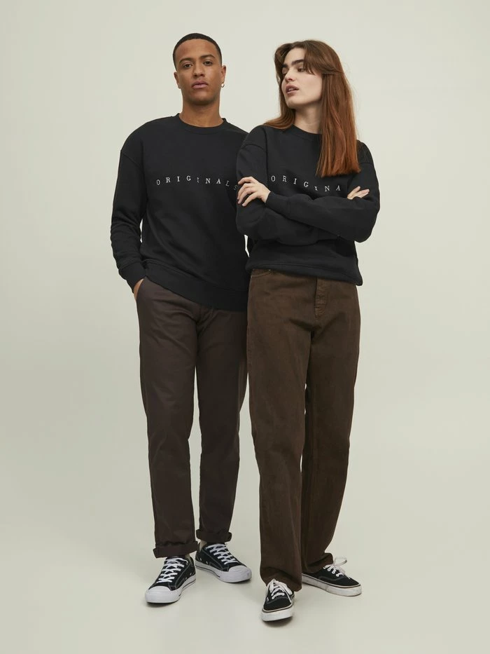 Jack & Jones JORCOPENHAGEN BIG CREW NECK NOOS - Sweatshirt - Black 2 Jack & Jones JORCOPENHAGEN BIG CREW NECK NOOS - Sweatshirt - Black - Image 2