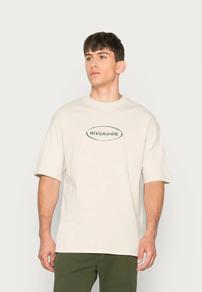 Jack & Jones JORTIEDYE TEE CREW NECK UNISEX - Print T-shirt - Moonbeam 3 Jack & Jones JORTIEDYE TEE CREW NECK UNISEX - Print T-shirt - Moonbeam - Image 3