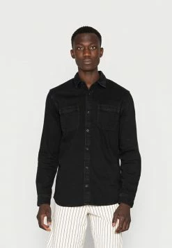 Jack & Jones Shop 32 Jack & Jones JJIJEFF JJSHIRT - Shirt - Black Denim