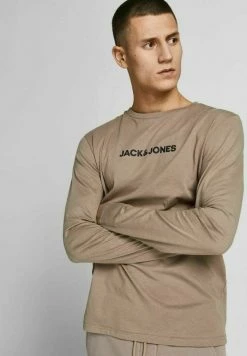 Jack & Jones LONG SLEEVE - Long Sleeved Top - Fungi -Jack & Jones Shop b024a997617b4555bdd3e10e09422954
