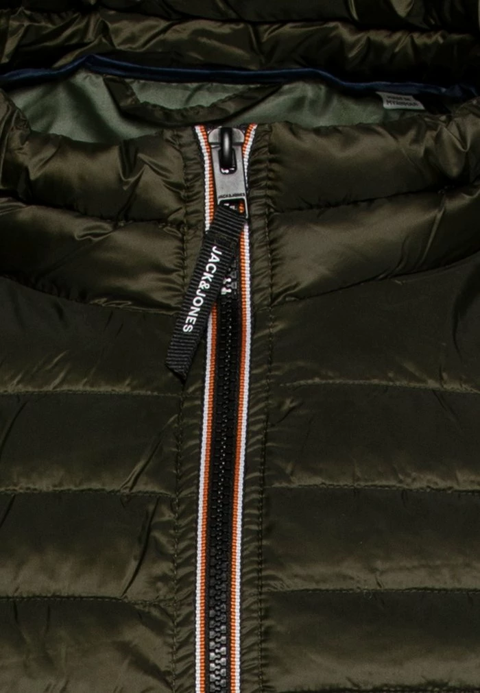 Jack & Jones JJEHERO PUFFER COLLAR - Light Jacket - Olive 3 Jack & Jones JJEHERO PUFFER COLLAR - Light Jacket - Olive - Image 3