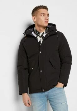 Jack & Jones JJSAKA - Winter Coat - Black -Jack & Jones Shop b0dc1e1624a14686a88ae01af7f65d88