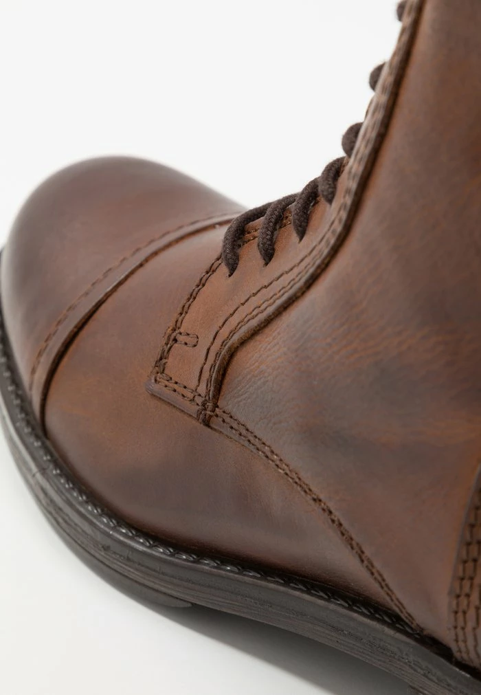 Jack & Jones JFWRUSSEL - Lace-up Ankle Boots - Cognac 9 Jack & Jones JFWRUSSEL - Lace-up Ankle Boots - Cognac - Image 9