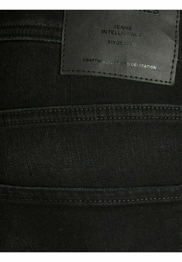 Jack & Jones JJITIM - Slim Fit Jeans - Black Denim 3 Jack & Jones JJITIM - Slim Fit Jeans - Black Denim - Image 3