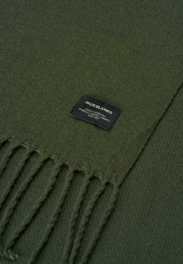 Jack & Jones JACSOLID SCARF - Scarf - Olive 3 Jack & Jones JACSOLID SCARF - Scarf - Olive - Image 3
