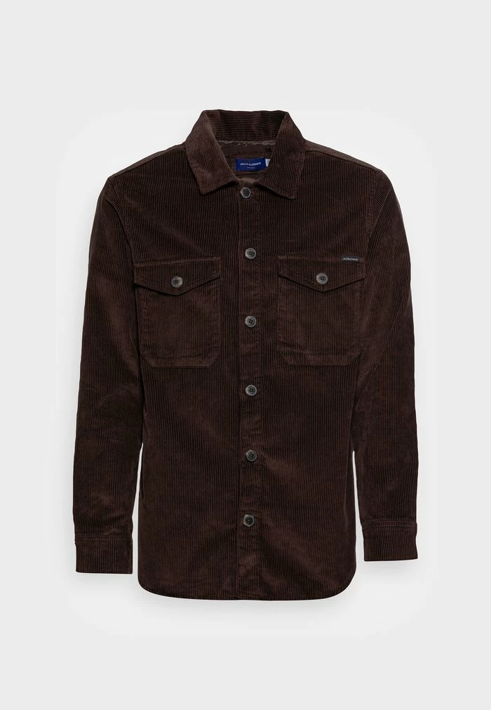 Jack & Jones JOROLLIE WOODSIDE OVERSHIRT - Light Jacket - Seal Brown 4 Jack & Jones JOROLLIE WOODSIDE OVERSHIRT - Light Jacket - Seal Brown - Image 4