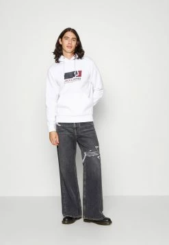 Alternative view of Jack & Jones JCOCORD HOOD - Sweatshirt - White