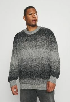 Jack & Jones JORMORGAN CREW NECK - Jumper - Light Grey Melange