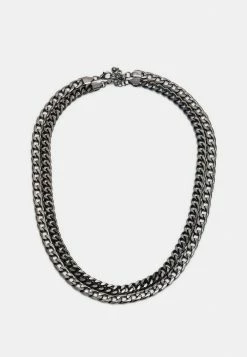 Jack & Jones JACESTE NECKLACE UNISEX 2 PACK - Necklace - Black