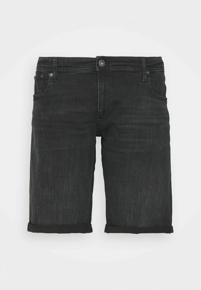 Jack & Jones RICK ORIGINAL - Denim Shorts - Black Denim 4 Jack & Jones RICK ORIGINAL - Denim Shorts - Black Denim - Image 4