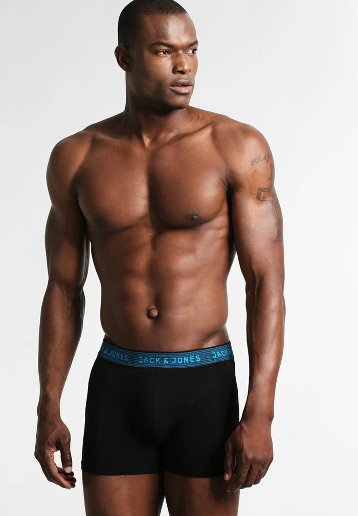 Jack & Jones JACWAISTBAND TRUNKS 3 PACK - Pants - Asphalt 1 Jack & Jones JACWAISTBAND TRUNKS 3 PACK - Pants - Asphalt