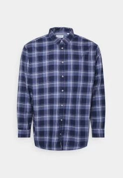 Jack & Jones JJPLAIN LOGAN - Shirt - Navy Blazer