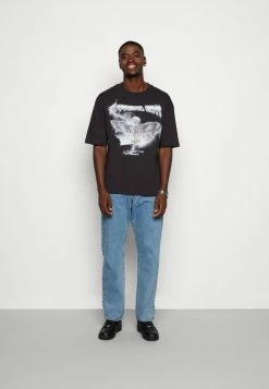 Alternative view of Jack & Jones JORRUSHSKULL TEE CREW NECK UNISEX - Print T-shirt - Tap Shoe